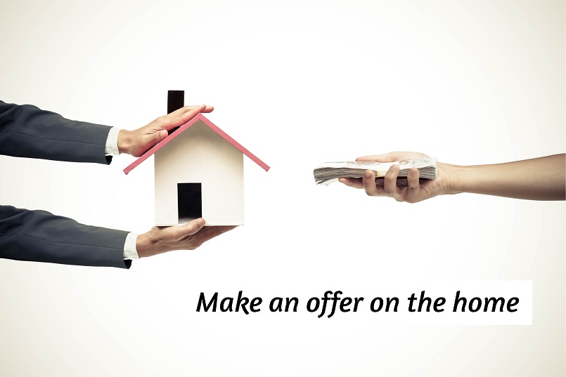 make an offer on the home