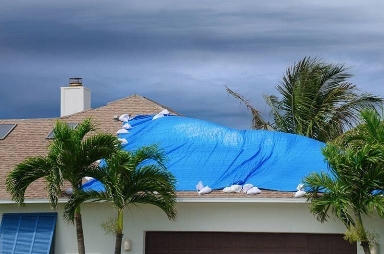 How to Tarp a Roof Without Nails Contractor Quotes